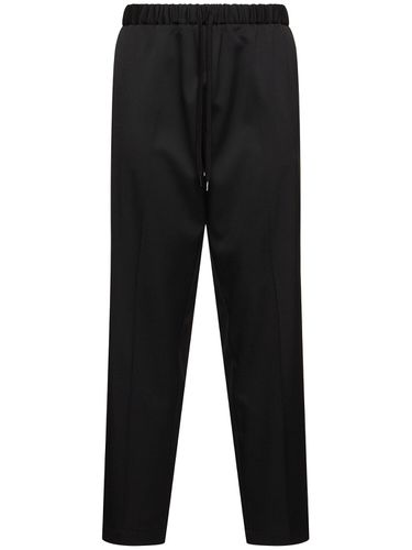 Pantaloni Jogger Sartoriali In Misto Lana - MM6 MAISON MARGIELA - Modalova