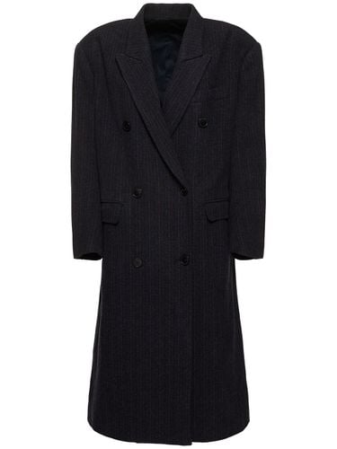 Lexana Double Breast Wool Blend Coat - MARANT ETOILE - Modalova