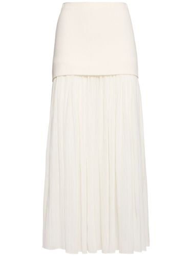 Gonna Midi Paige In Crepe Chiffon A Pieghe - PROENZA SCHOULER - Modalova