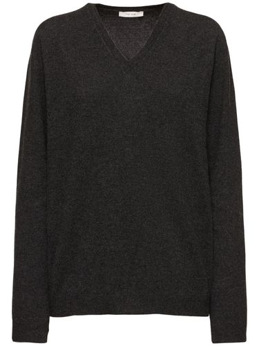 Maglia Isaora In Cashmere Con Scollo A V - THE ROW - Modalova