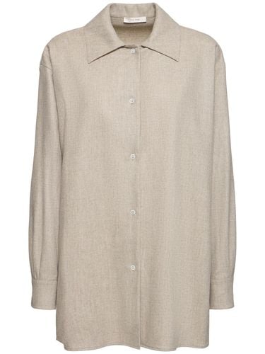 Camicia Komako In Misto Lana - THE ROW - Modalova