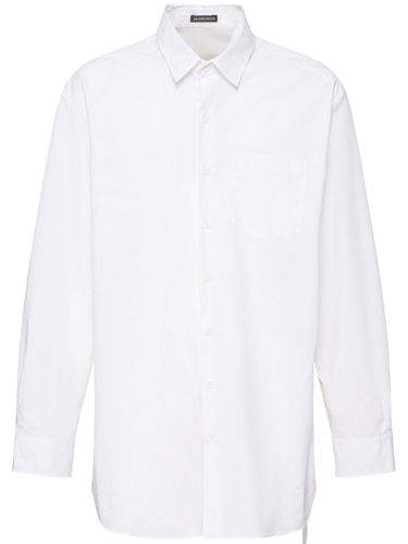 Camicia Mark Comfort Fit In Popeline - ANN DEMEULEMEESTER - Modalova