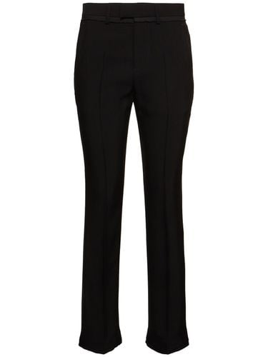 Pantalones Slim De Viscosa - ANN DEMEULEMEESTER - Modalova