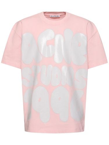 Camiseta De Algodón - ACNE STUDIOS - Modalova