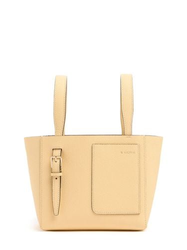 Bolso De Mano Mini Bucket De Piel - VALEXTRA - Modalova