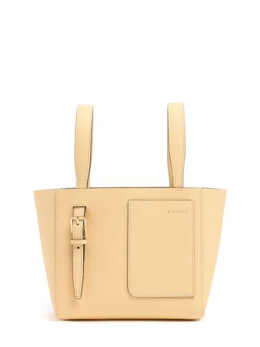 Mini Bucket Leather Top Handle Bag - VALEXTRA - Modalova