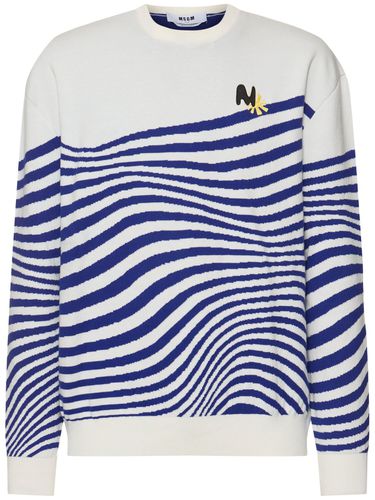 Cotton Sweater - MSGM - Modalova