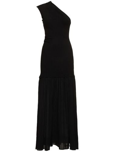 Cora Pleated Crepe Chiffon Long Dress - PROENZA SCHOULER - Modalova