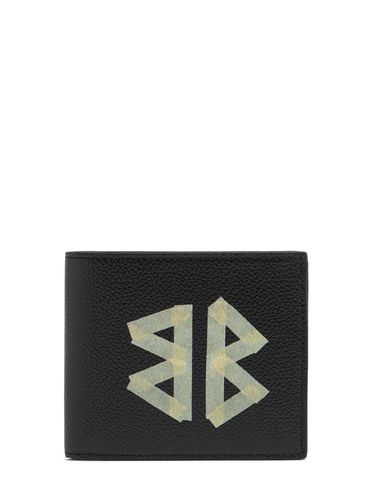 Tape Type Leather Bi-fold Wallet - BALENCIAGA - Modalova