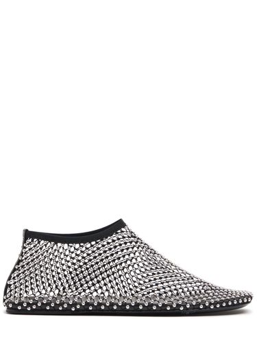 Scarpe Basse Minette In Mesh Con Borchie - CHRISTOPHER ESBER - Modalova