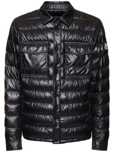 Sobrecamisa De Plumas De Nylon - MONCLER - Modalova