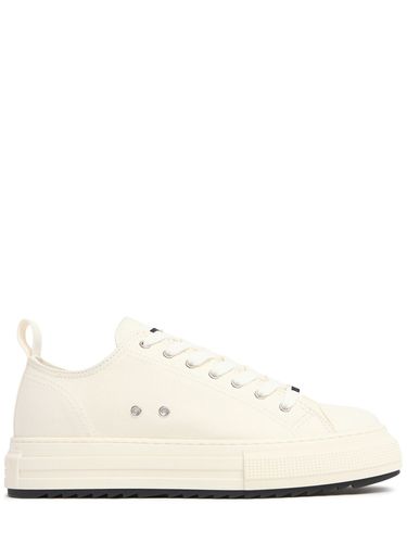 Sneakers In Tela Di Cotone - DSQUARED2 - Modalova