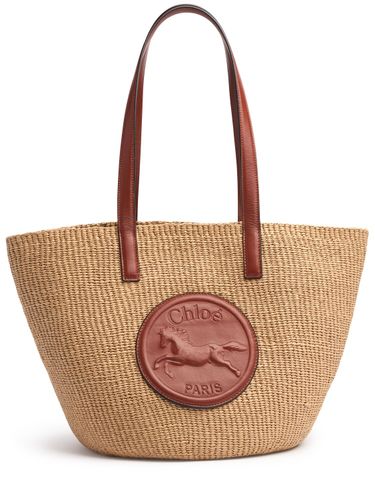 Bolso Tote Horse Medallion - CHLOÉ - Modalova