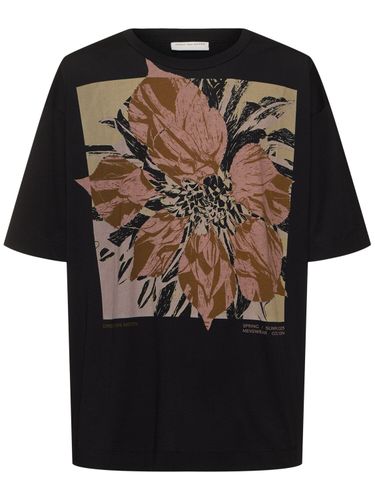 Camiseta De Algodón Jersey - DRIES VAN NOTEN - Modalova