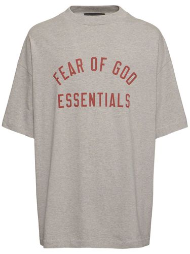 Camiseta De Algodón Jersey - FEAR OF GOD ESSENTIALS - Modalova