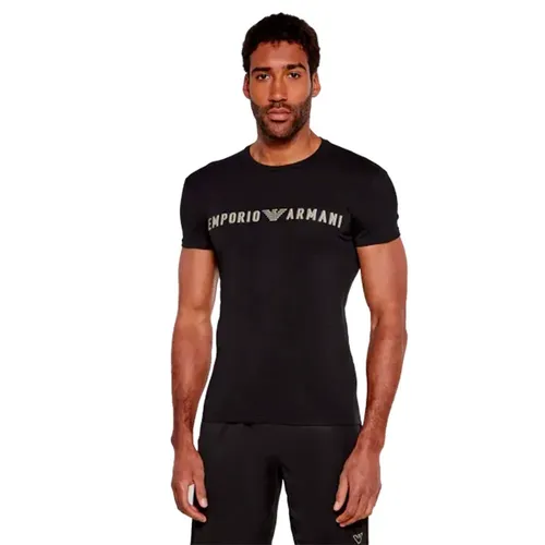 T shirt Spoken eagle - Emporio Armani - Modalova