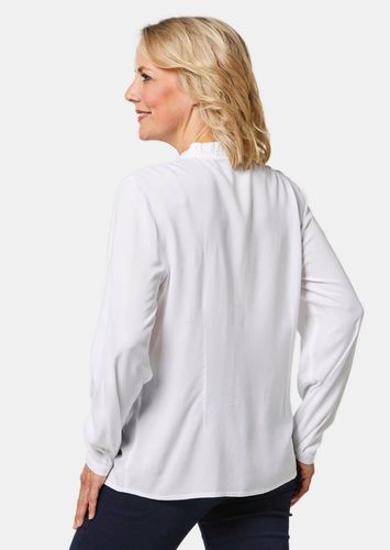 Bluse mit raffinierter Ausschnittlösung - - Gr. 24 von - Goldner Fashion - Modalova