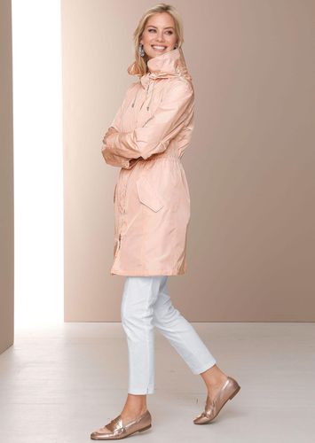 Trendiger leichter Regen Parka aus funktionalem Material - rosé - Gr. 21 von - Goldner Fashion - Modalova