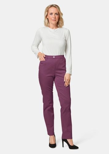 Leichte Baumwollschlupfhose MARTHA - aubergine - Gr. 245 von - Goldner Fashion - Modalova