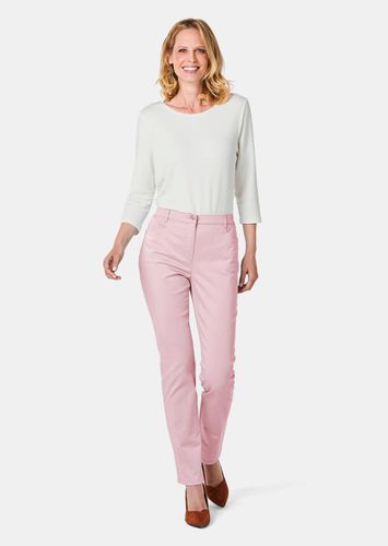 Leichte Baumwoll-Hose CARLA - rosé - Gr. 245 von - Goldner Fashion - Modalova