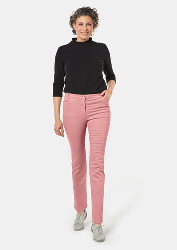 Hose Carla in jeanstypischer Form und trendstarker Farbe - rosé - Gr. 19 von - Goldner Fashion - Modalova