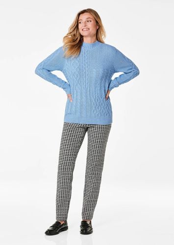 Weicher Pullover mit wunderschöner Struktur - hellblau - Gr. 19 von - Goldner Fashion - Modalova