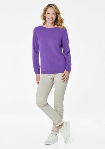 Kaschmirpullover mit U-Boot Ausschnitt - Gr. 24 von - Goldner Fashion - Modalova