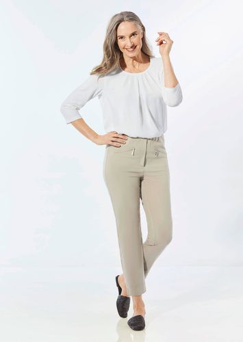 Super-Stretch-Schlupfhose Louisa - beige - Gr. 275 von - Goldner Fashion - Modalova