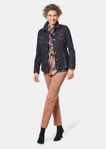Zeitlose Jeansjacke mit tollen Details - - Gr. 19 von - Goldner Fashion - Modalova
