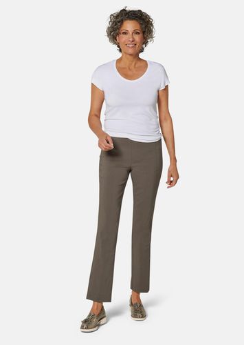 Pflegeleichte Super-Stretch-Schlupfhose Louisa - taupe - Gr. 245 von - Goldner Fashion - Modalova