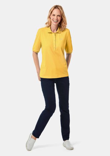 Poloshirt in hochwertiger Pikee-Qualität - honig - Gr. 24 von - Goldner Fashion - Modalova