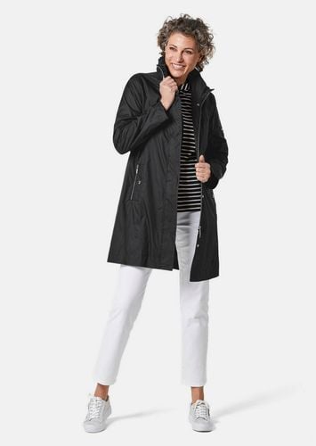 Super leichte Longjacke mit versteckter Kapuze - Gr. 38 von - Goldner Fashion - Modalova