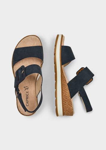 Sandalen mit dekorativer Zierschließe - marine - Gr. 36 von - Goldner Fashion - Modalova