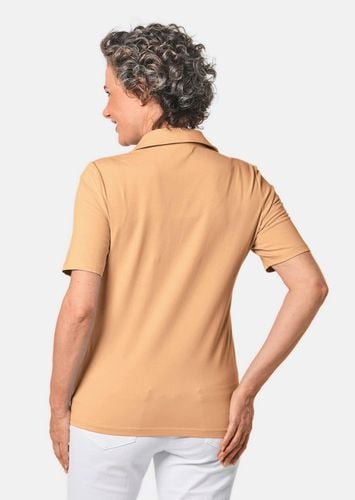 Stretchbequemes Poloshirt - pfirsich - Gr. 19 von - Goldner Fashion - Modalova