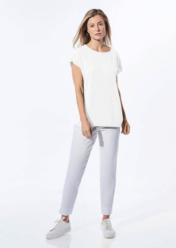 Shirt in Leinenoptik - weiß - Gr. 24 von - Goldner Fashion - Modalova