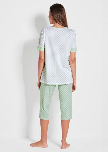 Pyjama mit Halbarm und 3/4-Hose - / mint - Gr. 24/25 von - Goldner Fashion - Modalova