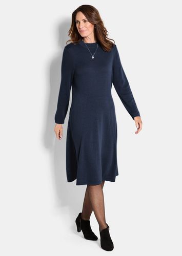 Strickkleid in femininer A-Linie - marine - Gr. 24 von - Goldner Fashion - Modalova