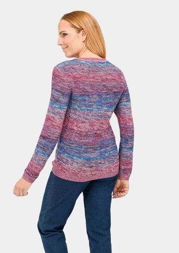 Multicolor-Pullover mit erfrischendem Farbverlauf - / hellblau / gemustert - Gr. 20 von - Goldner Fashion - Modalova