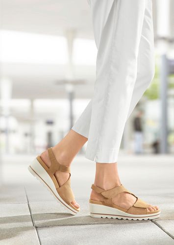 Sandaletten - beige - Gr. 7,5 von - Goldner Fashion - Modalova