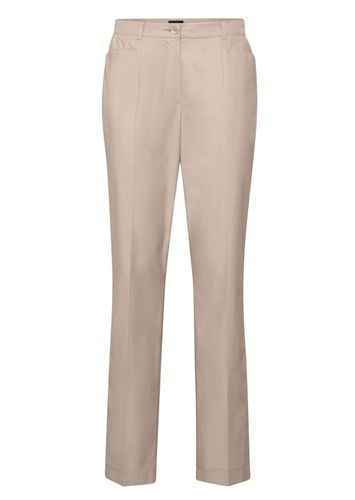 Baumwollhose mit Stretch - beige - Gr. 195 von - Goldner Fashion - Modalova