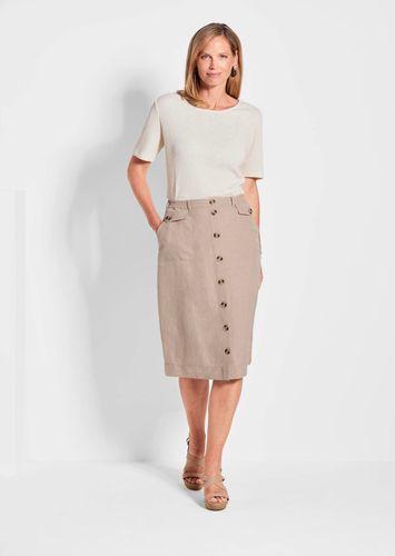 Rock im Cargo-Look - stein - Gr. 24 von - Goldner Fashion - Modalova