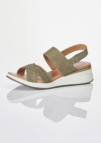 Sandalen - khaki - Gr. 36 von - Goldner Fashion - Modalova