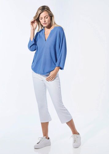 Shirt in Leinenoptik - lichtblau - Gr. 19 von - Goldner Fashion - Modalova