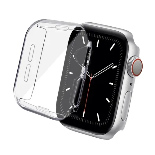 Displays chutz folie für Apple Watch 7 Gehäuse 41mm 45mm 44mm 40mm volle TPU-Stoßstange iwatch Abdeckung 42mm 38mm Zubehör iwatch 6 5 4 3 - AliExpress - Modalova