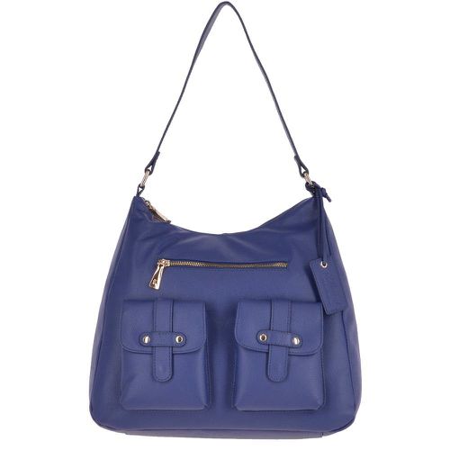 Ashwood Womens Medium Leather Shoulder Bag: 60660 Blue NA - Ashwood Handbags - Modalova