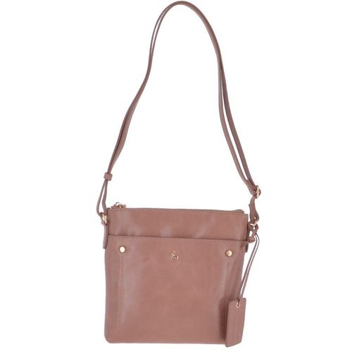 Ashwood Womens Small Zip Top Anatole Leather Crossbody Bag Lychee - 62675 - Ashwood Leather Handbags - Modalova