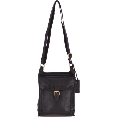 Ashwood Womens Vintage Small Leather Travel Shoulder Bag: G24 Black NA - Ashwood Handbags - Modalova