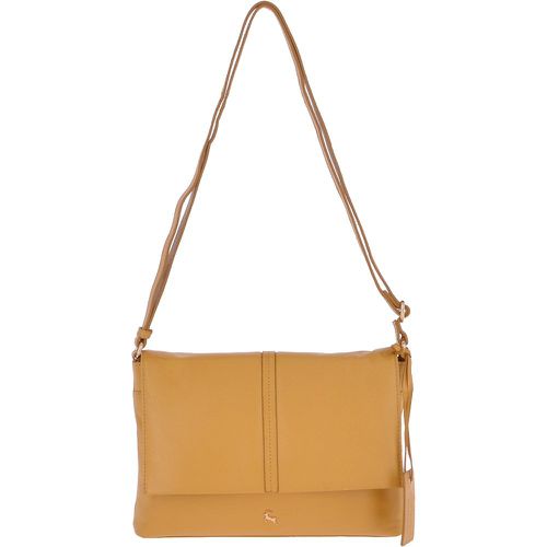 Medium Leather Shoulder Bag: 62551 Yellow NA - Ashwood Handbags - Modalova