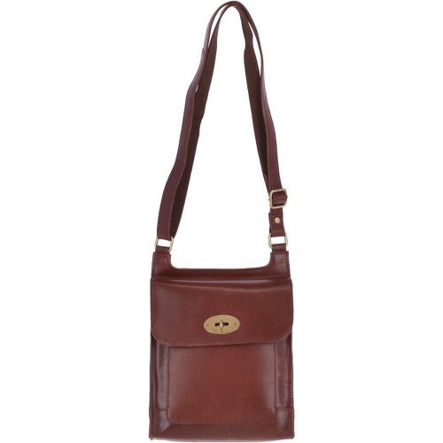 Vegetable Tanned Small Leather Shoulder Bag: V-24 Chestnut NA - Ashwood Handbags - Modalova