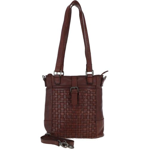 Vintage Woven Leather Bag: D-75 Cognac NA - Ashwood Handbags - Modalova